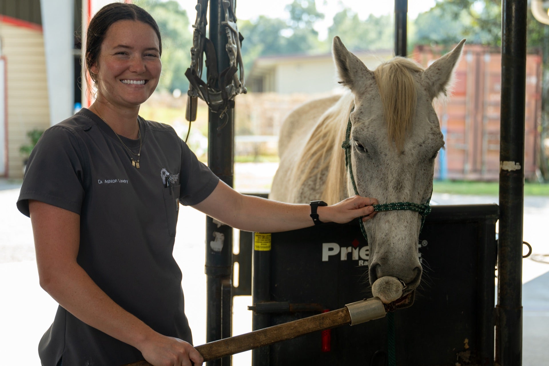 Dr. Ashton and Horse