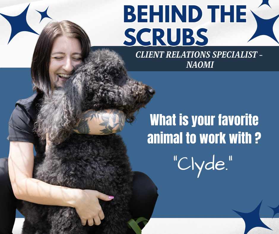Behind the scrubs Naomi