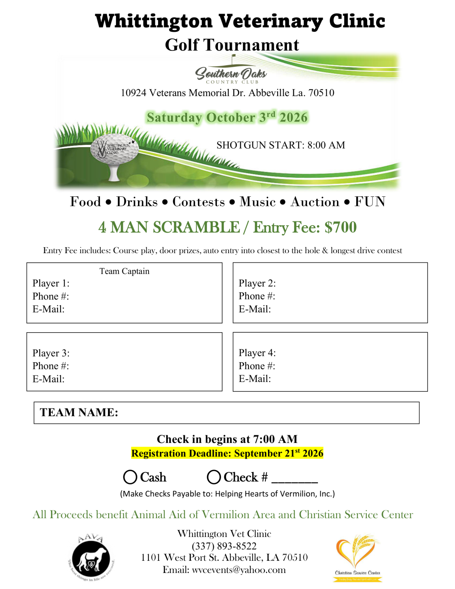 Golf Tournament
